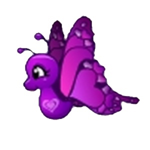 Cute Grape Love Butterfly